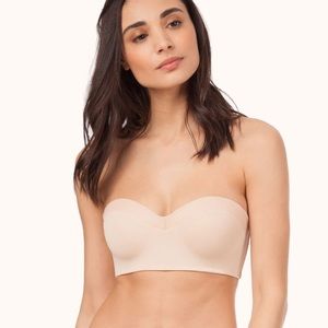 Lively No-Wire Strappless Bra Nude
